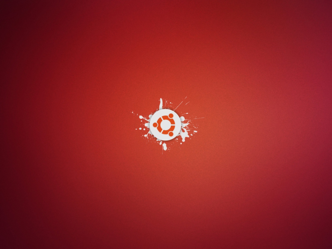 Fondo de pantalla Ubuntu Logo 1152x864