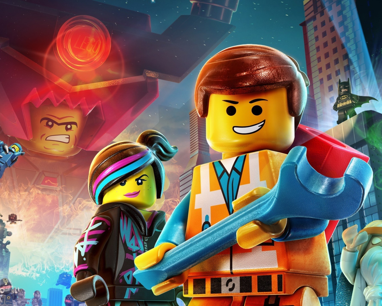 Обои Lego Movie 2014 1280x1024