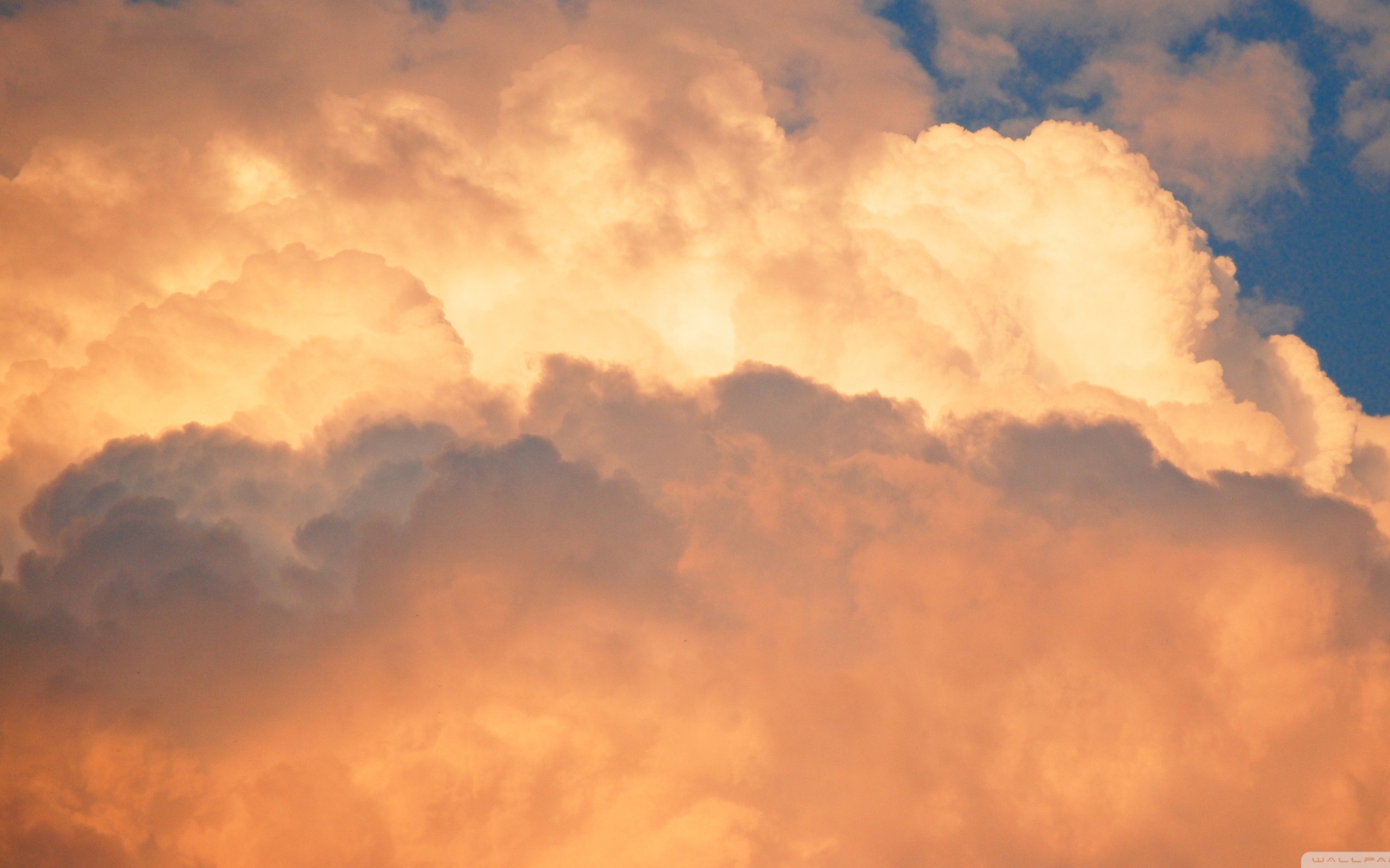 Clouds At Sunset wallpaper 1920x1200