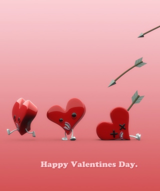 Happy Valentine's Day - Obrázkek zdarma pro 360x640
