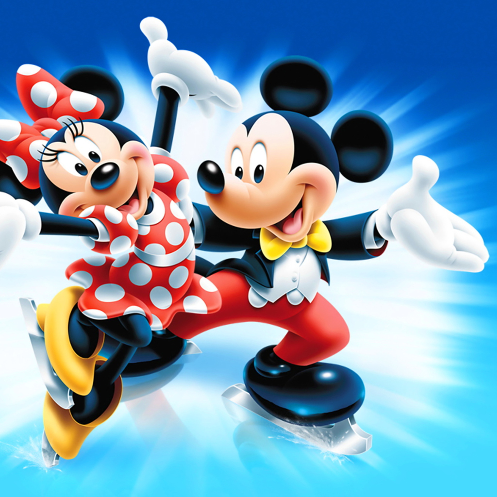 Mickey Mouse wallpaper 1024x1024