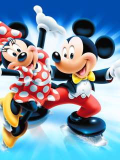 Fondo de pantalla Mickey Mouse 240x320