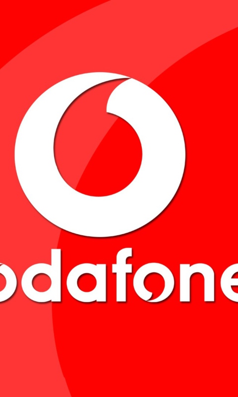 Vodafone Logo wallpaper 480x800