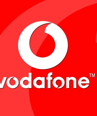 Vodafone Logo - Obrázkek zdarma pro 132x176