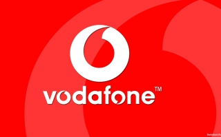 Vodafone Logo - Obrázkek zdarma pro 640x480