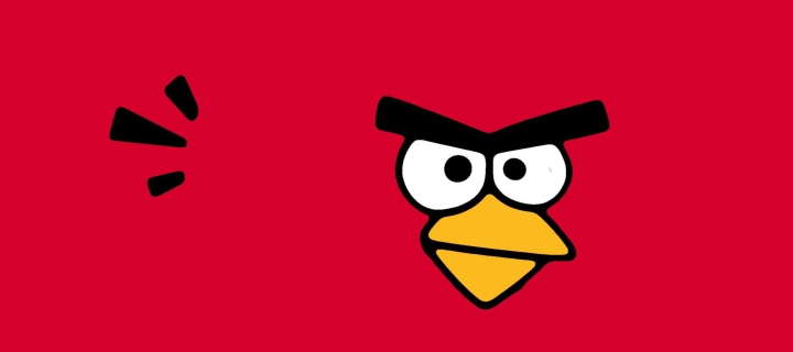 Screenshot №1 pro téma Red Angry Bird 720x320