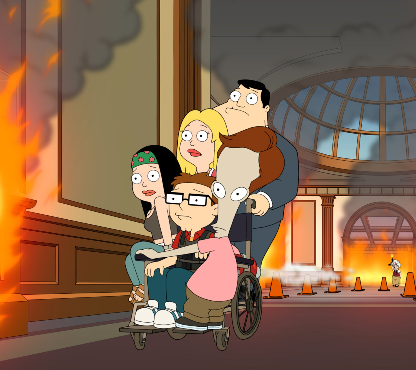 Screenshot №1 pro téma American Dad 1440x1280