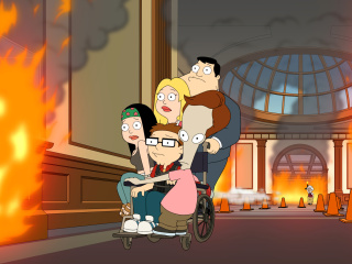 Fondo de pantalla American Dad 320x240