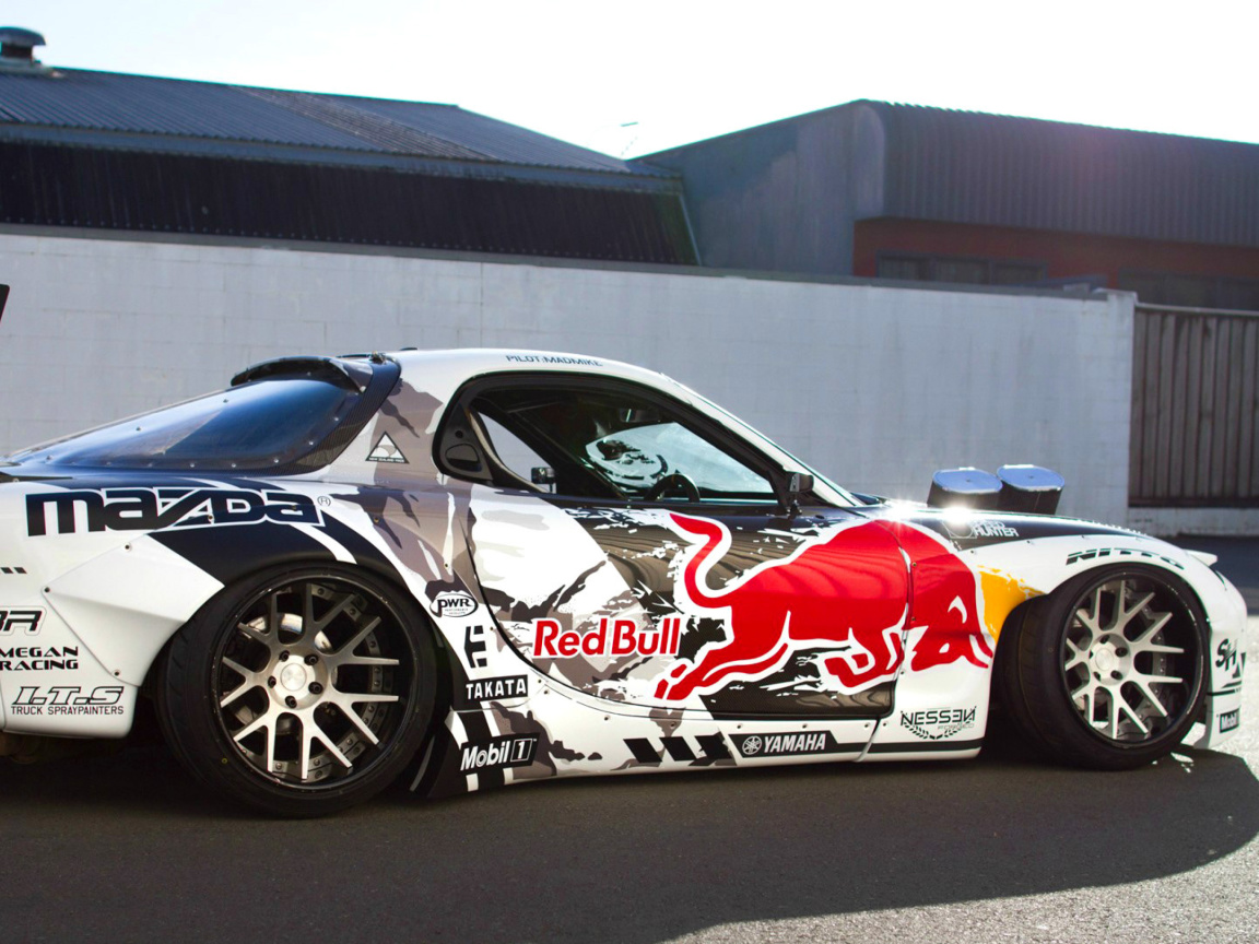 Mad Mike RedBull RX7 Drifting screenshot #1 1152x864