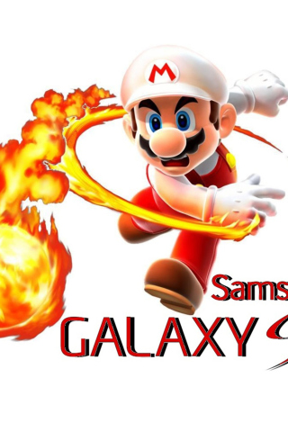 Screenshot №1 pro téma Mario Fire Game 320x480