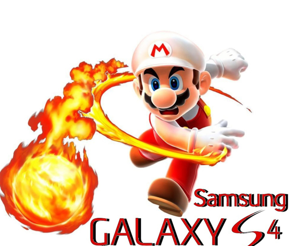 Fondo de pantalla Mario Fire Game 960x800