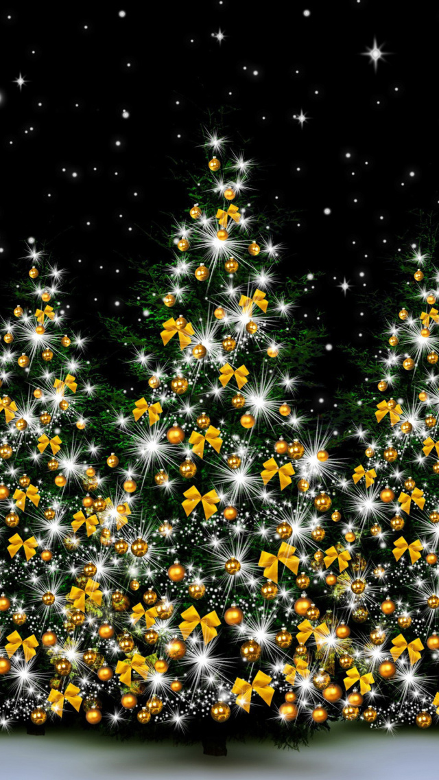 Christmas Trees in Light screenshot #1 640x1136