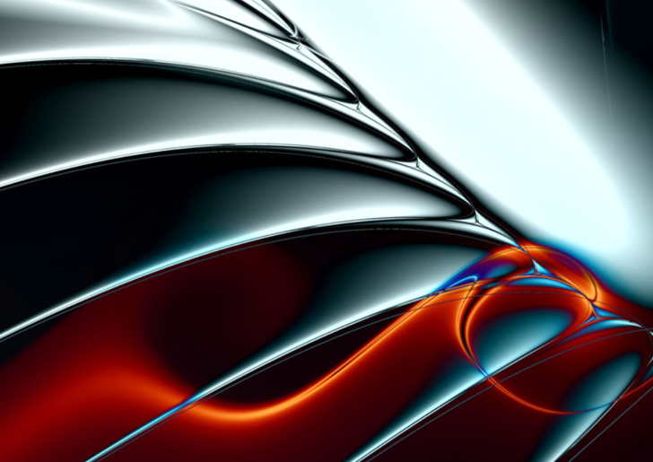 Abstract Wing wallpaper