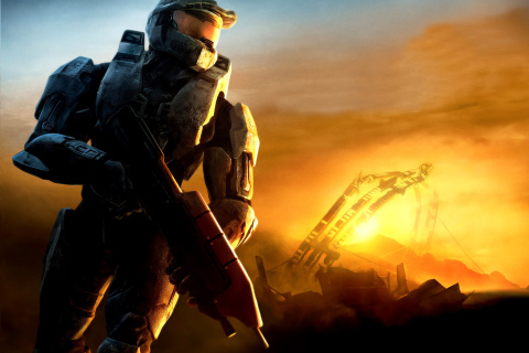 Screenshot №1 pro téma Halo 3 480x320