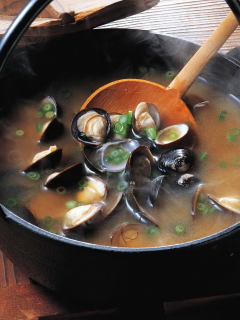 Screenshot №1 pro téma Mussels Soup 240x320