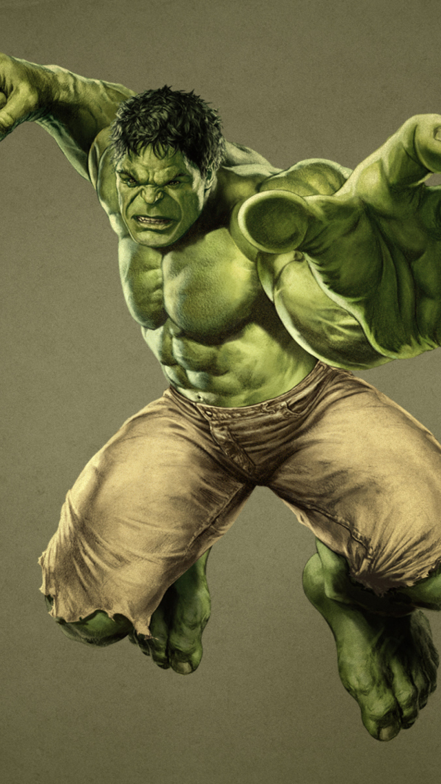 Обои Hulk 640x1136