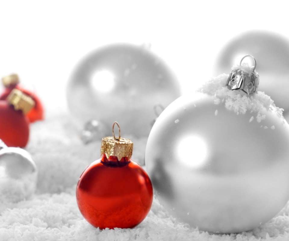 Das Christmas Decorations Wallpaper 960x800