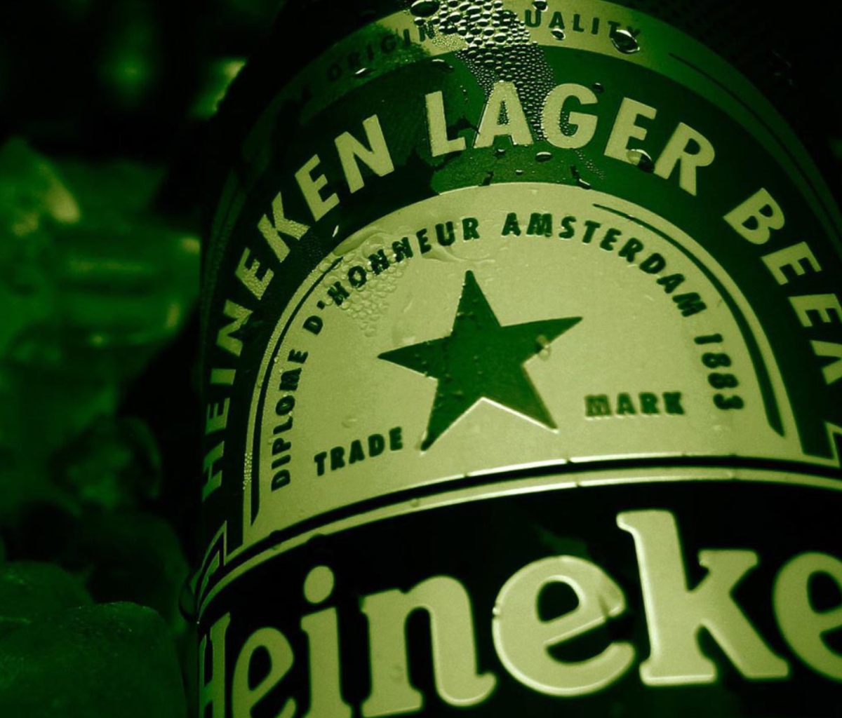 Fondo de pantalla Heineken Lager Beer 1200x1024