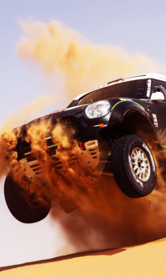 Mini Cooper Countryman Dakar Rally screenshot #1 240x400
