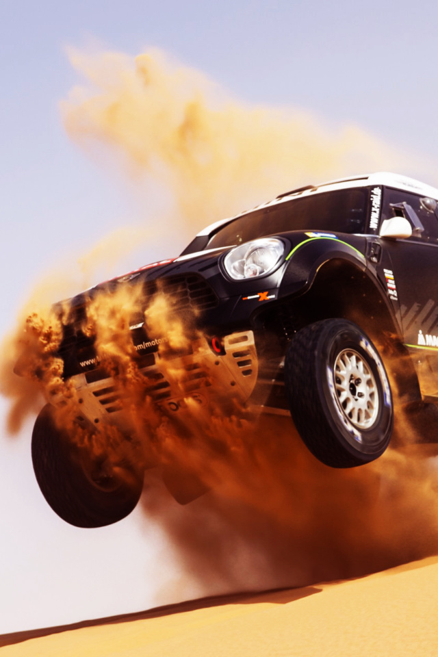 Mini Cooper Countryman Dakar Rally screenshot #1 640x960
