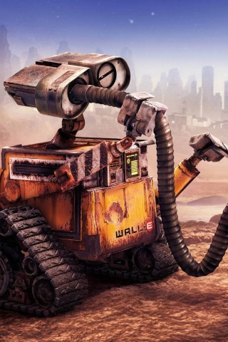 Fondo de pantalla Wall E HD 320x480