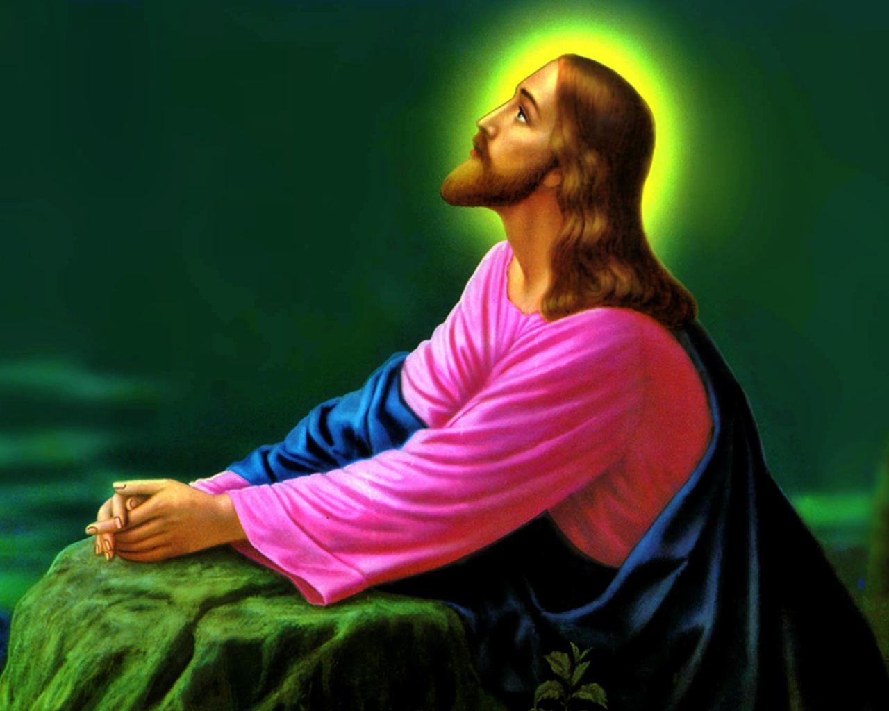 Обои Jesus Prayer 1280x1024