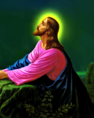 Jesus Prayer Background for 480x640