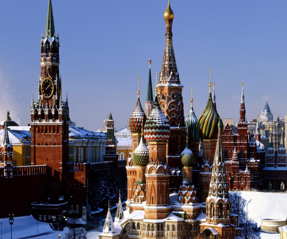 Fondo de pantalla Red Square Russia 960x800