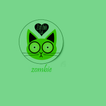 Screenshot №1 pro téma Zombie Cat 208x208