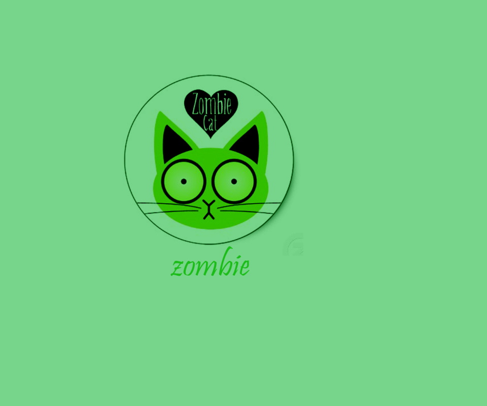 Screenshot №1 pro téma Zombie Cat 960x800