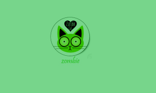 Zombie Cat - Obrázkek zdarma pro 720x320