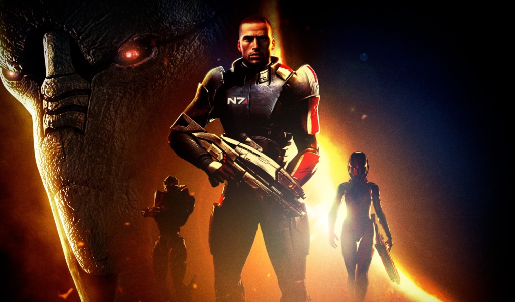 Screenshot №1 pro téma Mass Effect 1024x600