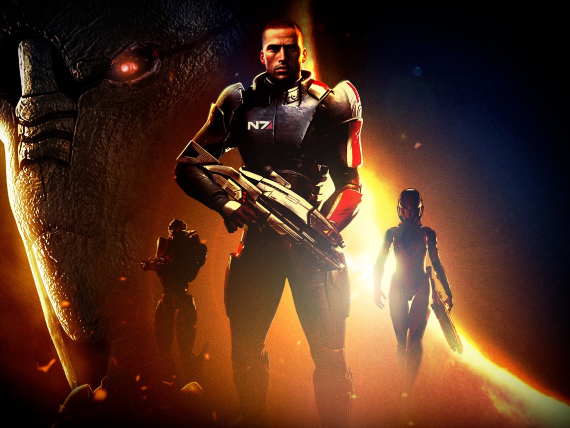 Screenshot №1 pro téma Mass Effect 1152x864
