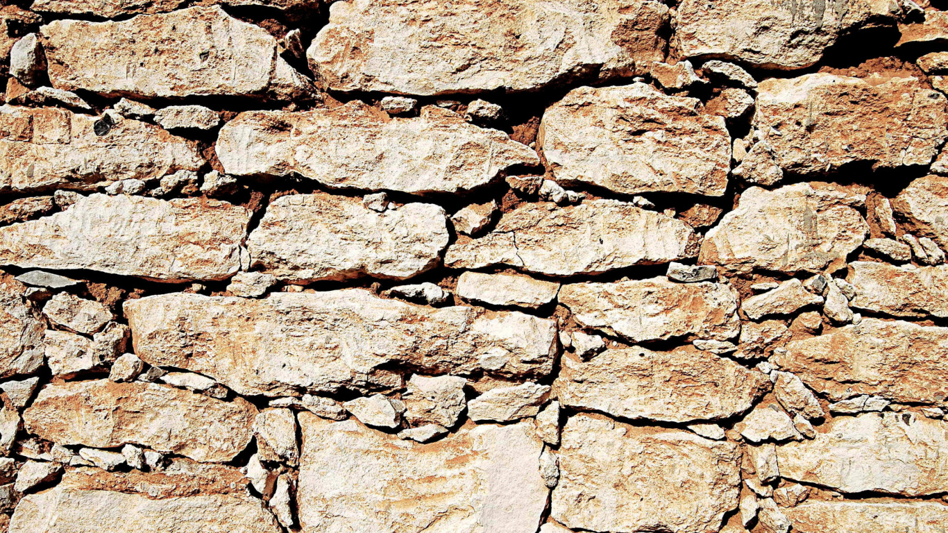 Das Brown Stones Wallpaper 1366x768