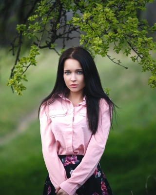 Angelina Petrova Girl papel de parede para celular para iPhone 5