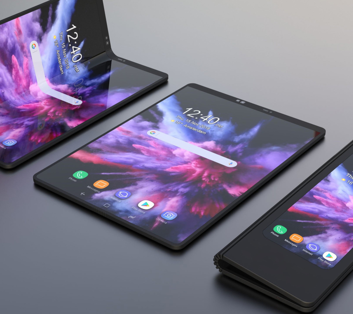 Fondo de pantalla Samsung Galaxy Fold 1440x1280