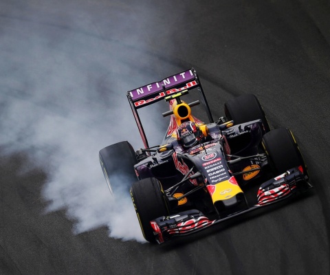 Das Red Bull F1 Infiniti Wallpaper 480x400