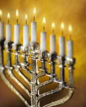 Lighting of Menorah in Jerusalem screenshot #1 176x220