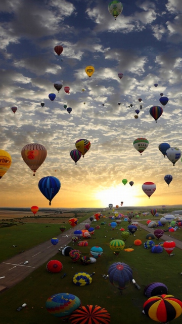 Das Air Balloons Wallpaper 360x640