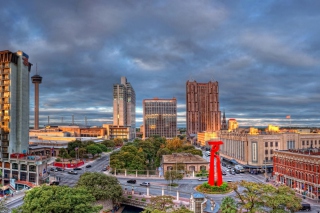 San Antonio in Texas HDR - Fondos de pantalla gratis 