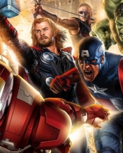 Avengers 2014 wallpaper 176x220