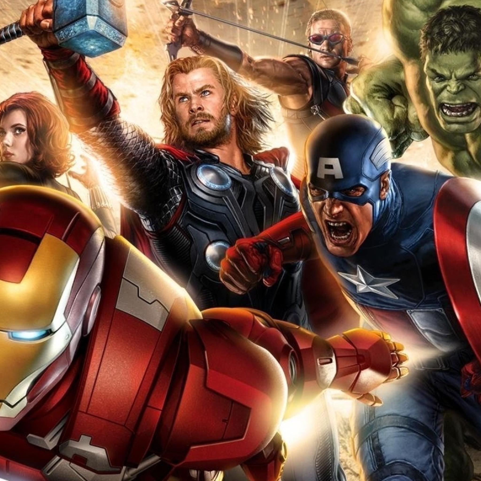 Avengers 2014 wallpaper 2048x2048