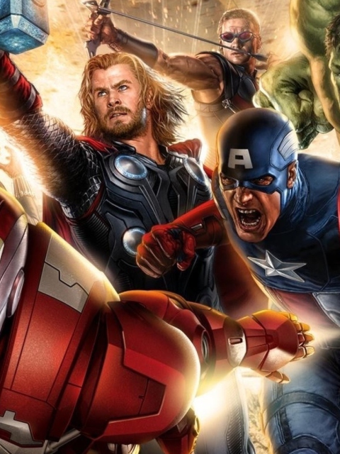 Avengers 2014 wallpaper 480x640