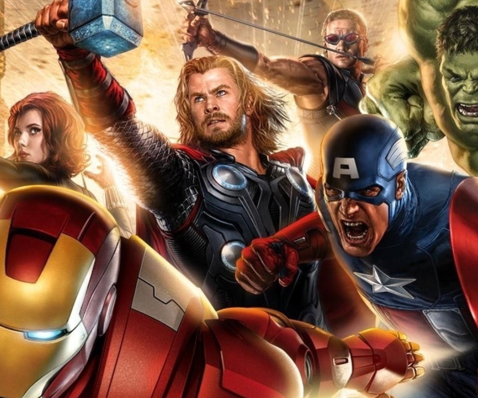 Das Avengers 2014 Wallpaper 960x800