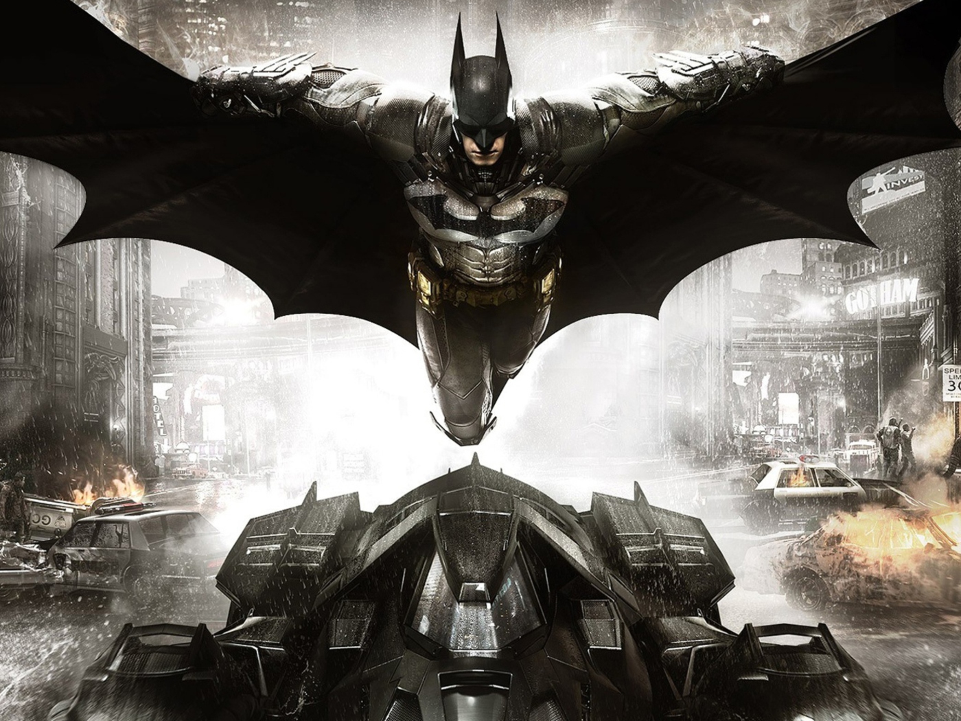 Fondo de pantalla Batman: Arkham Knight 1400x1050