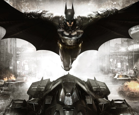 Das Batman: Arkham Knight Wallpaper 480x400