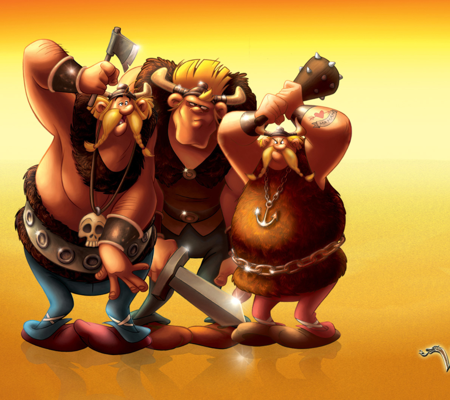 Astérix et les Vikings screenshot #1 1440x1280