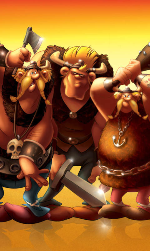 Astérix et les Vikings screenshot #1 480x800