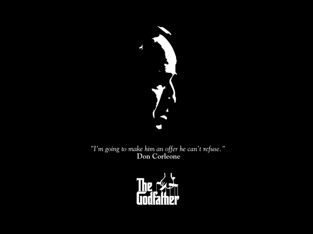 Обои GodFather 1024x768