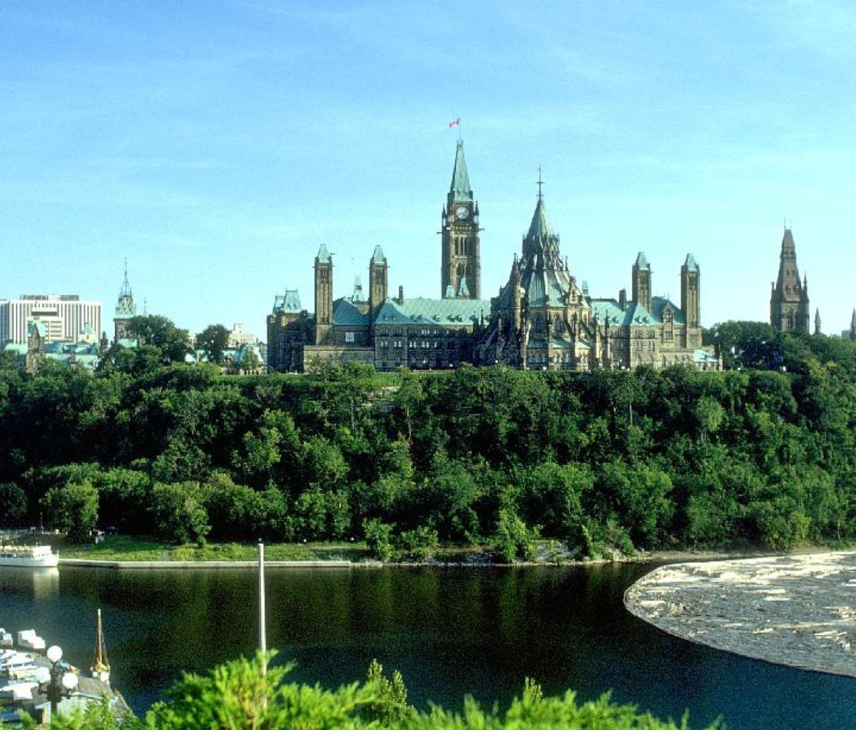 Screenshot №1 pro téma Ottawa Canada Parliament 1200x1024